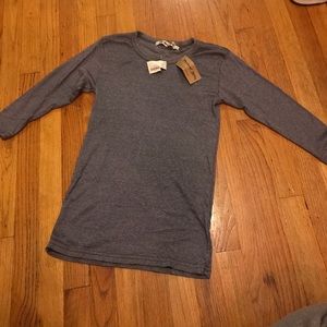 Michael Stars Brand New Shirt - Grey/Silver